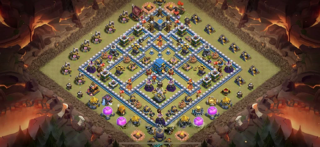 Clash Of Clans 12. Seviye Koy Duzeni Guncel