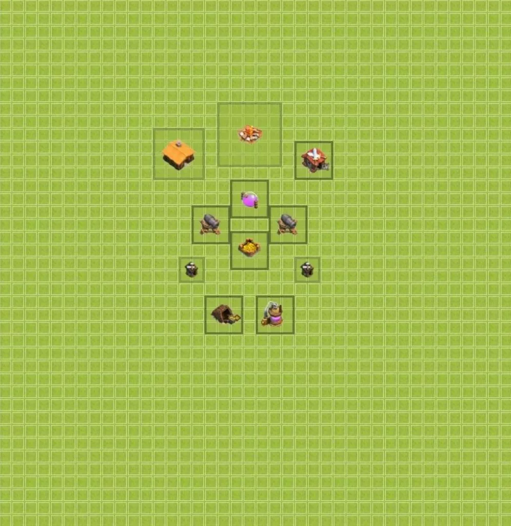 Clash Of Clans 1. Seviye Koy Duzeni 2025