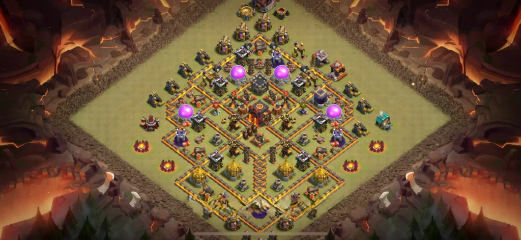 Clash Of Clans 10. Seviye Koy Duzeni Kaynak Korumasi Nedirinfo