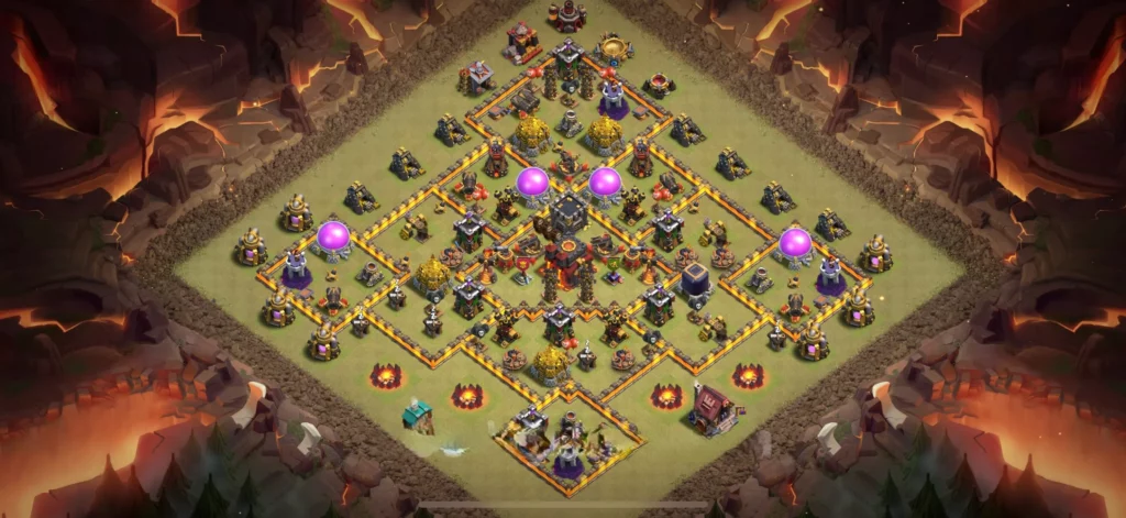 Clash Of Clans 10. Seviye Koy Duzeni Kupa Koruma Nedirinfo
