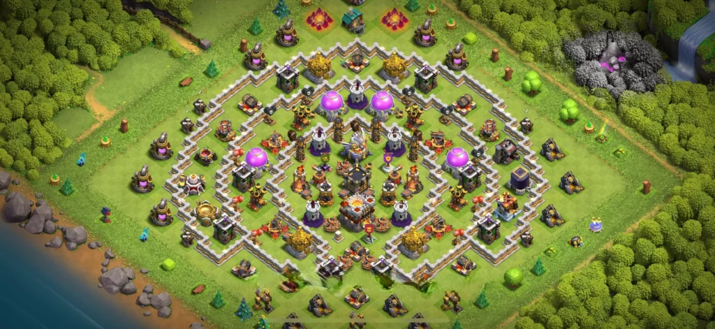Clash Of Clans 11. Seviye Koy Duzeni 2025