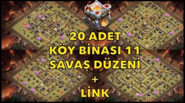 Clash of Clans 11. Seviye Köy Düzeni Gelişmiş Savunma Planları ve Yerleşim Taktikleri