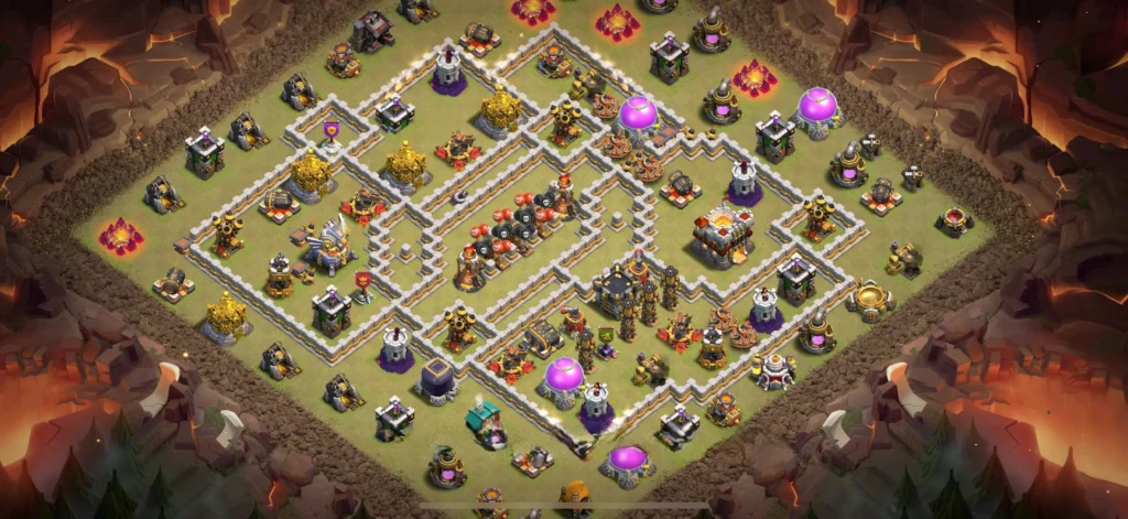 Clash Of Clans 11. Seviye Koy Duzeni Guncel