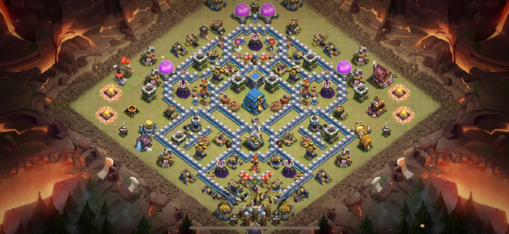Clash Of Clans 12. Seviye Koy Duzeni 2025