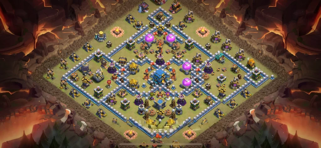 Clash Of Clans 12. Seviye Koy Duzeni Anti Dev