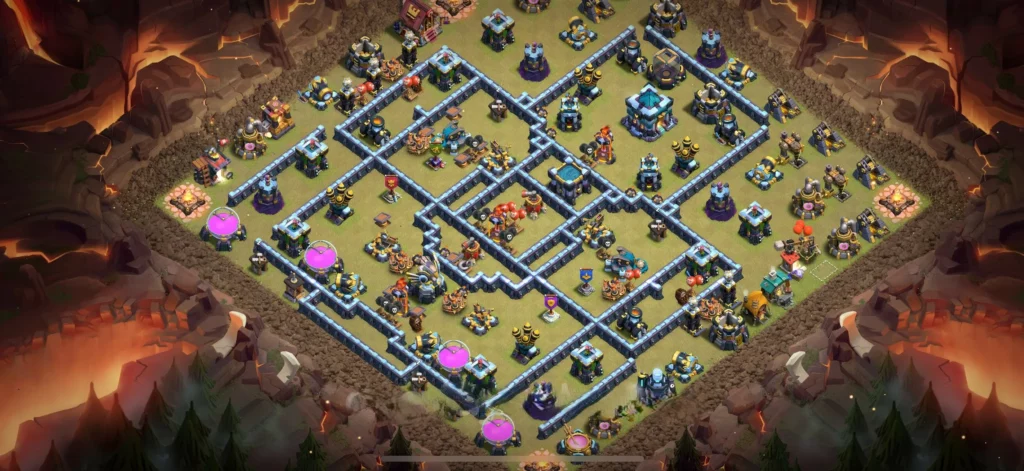 Clash Of Clans 12. Seviye Koy Duzeni Anti Ejder