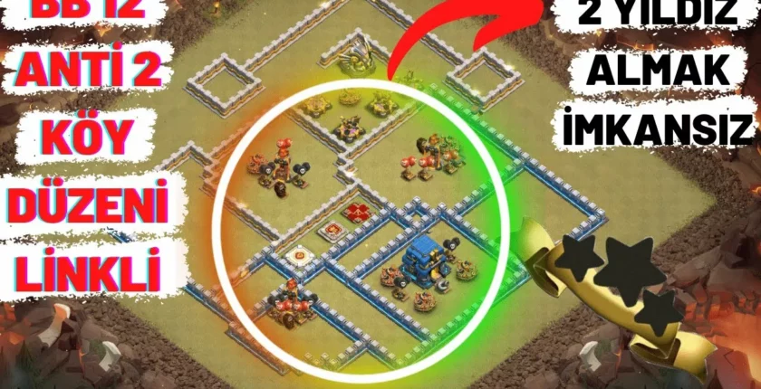Clash of Clans 12. Seviye Köy Düzeni Yenilmez Bir Köy İçin En Etkili Tasarımlar