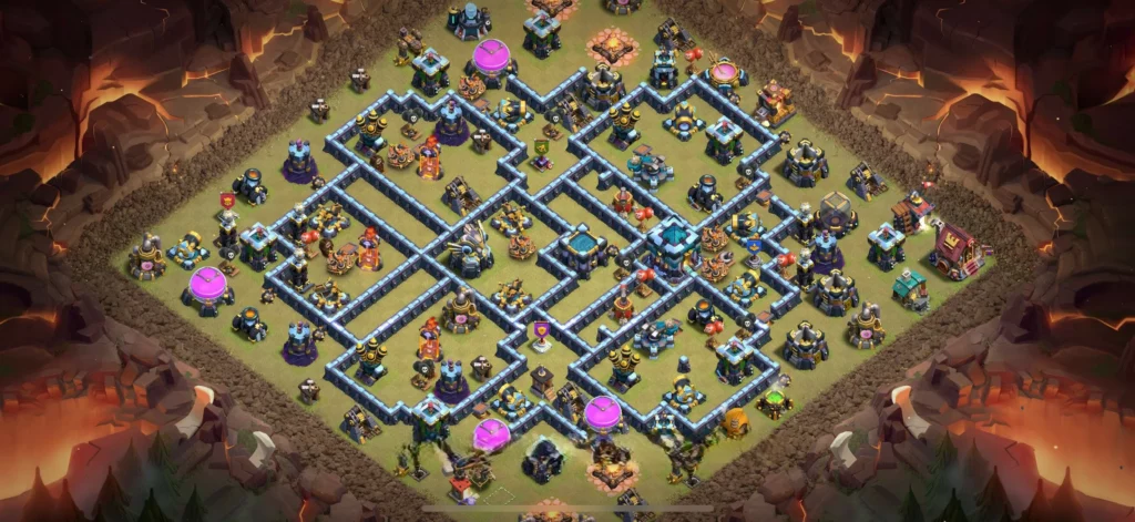 Clash Of Clans 13. Seviye Koy Duzeni