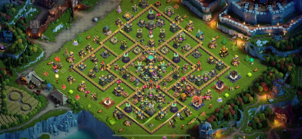 Clash Of Clans 14. Seviye Koy Duzeni