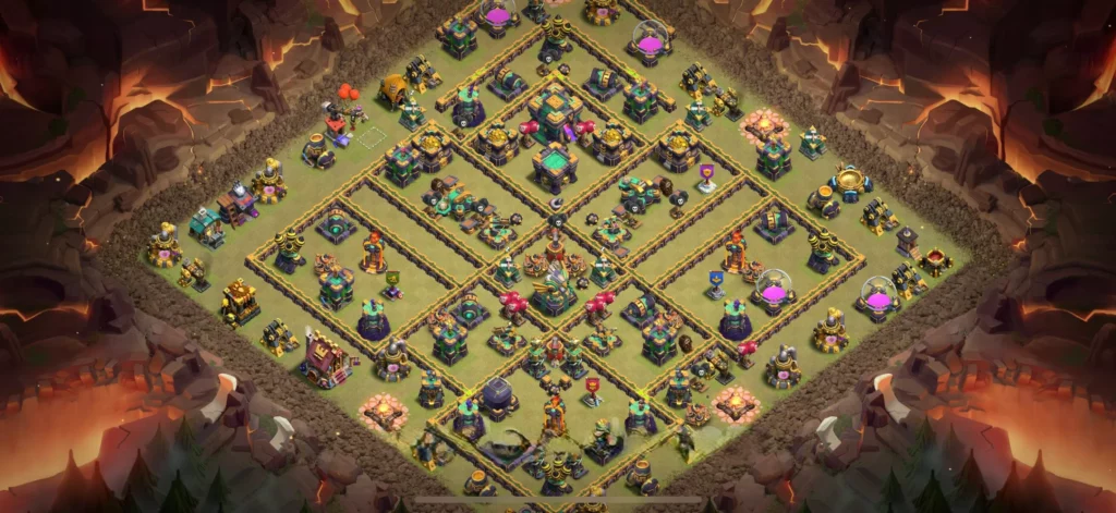 Clash Of Clans 14. Seviye Koy Duzeni Kupa Koruma