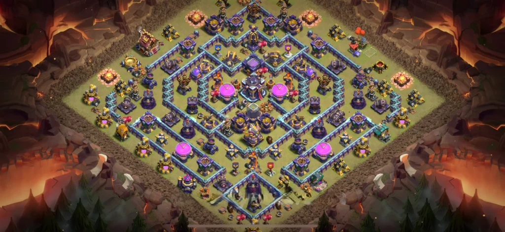 Clash Of Clans 15. Seviye Koy Duzeni 2025