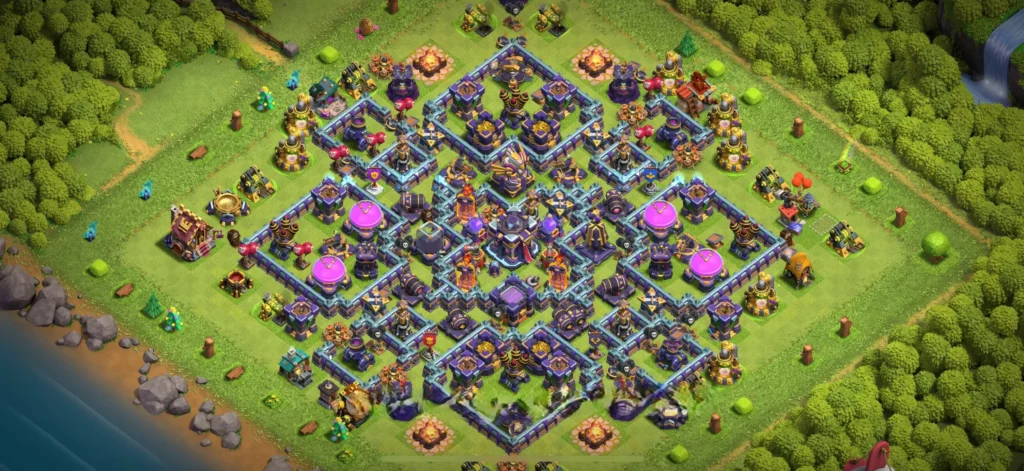 Clash Of Clans 15. Seviye Koy Duzeni Guncel 2025