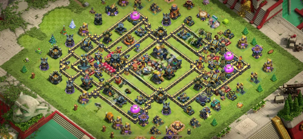 Clash Of Clans 17. Seviye Koy Duzeni