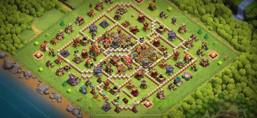 Clash Of Clans 16. Seviye Koy Duzeni Anti Domuz Binicisi
