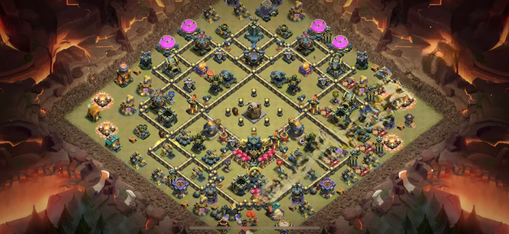 Clash Of Clans 17. Seviye Koy Duzeni 3 Yildiz Onleme Duzeni