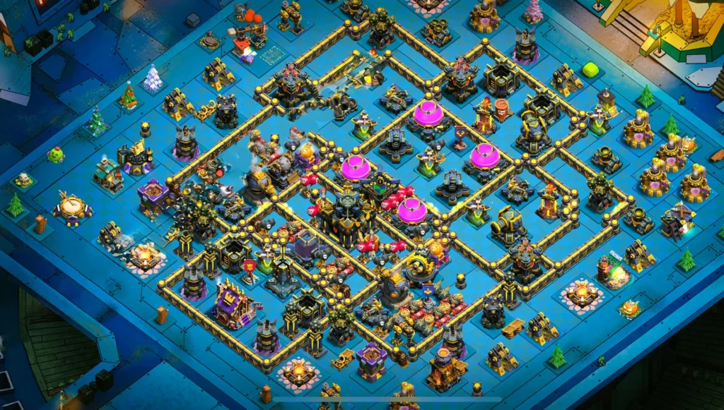 Clash Of Clans 17. Seviye Koy Duzeni Anti Ejder
