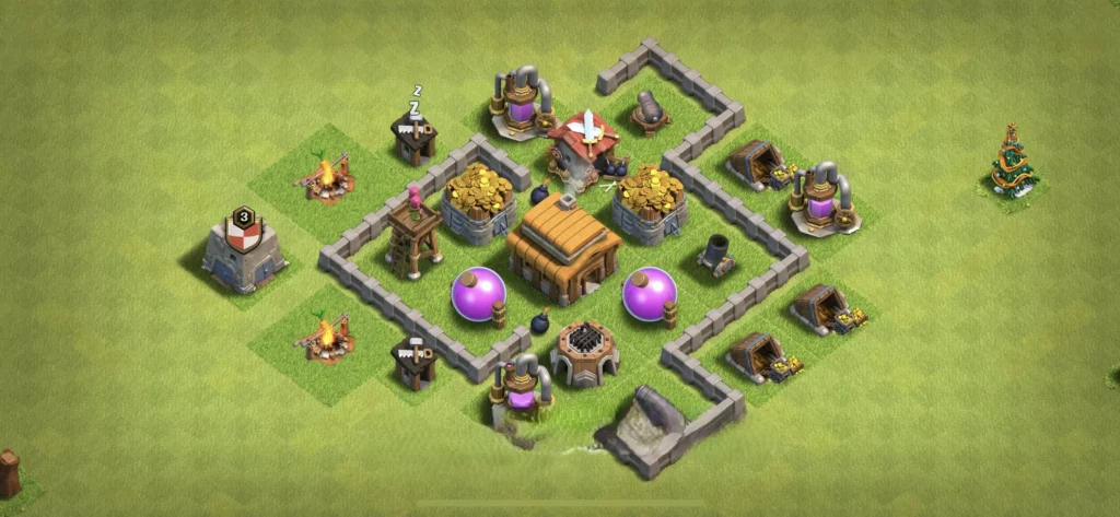 Clash Of Clans 3. Seviye Koy Duzeni 2025 Guncel