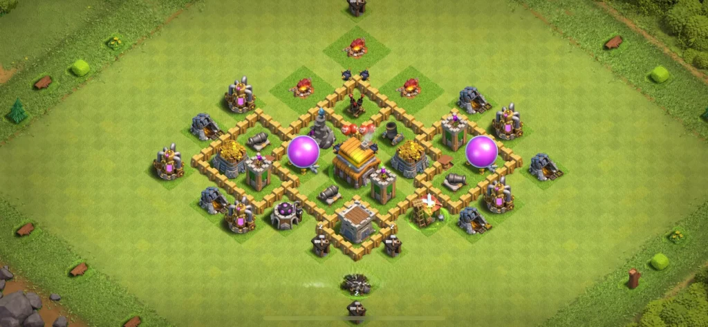 Clash Of Clans 5. Seviye Koy Duzeni 2025