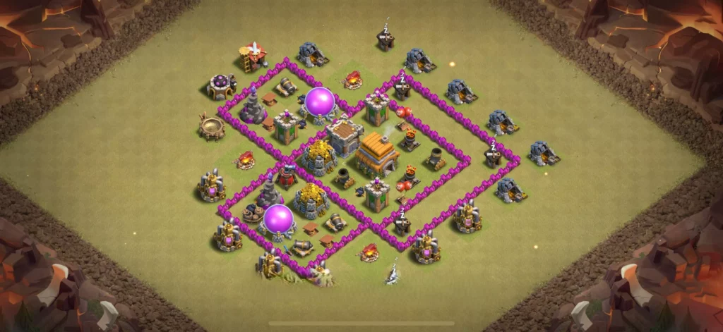 Clash Of Clans 6. Seviye Koy Duzeni 2025