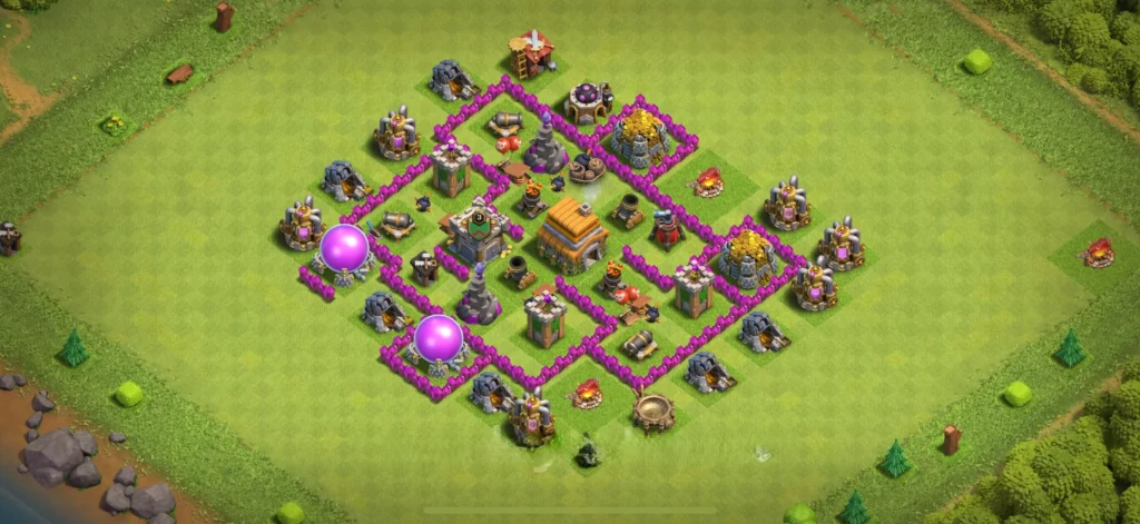 Clash Of Clans 6. Seviye Koy Duzeni 2025 Guncel