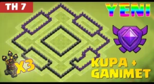 Clash of Clans 7. Seviye Köy Düzeni Klan Savaşlarında Güçlü Bir Başlangıç