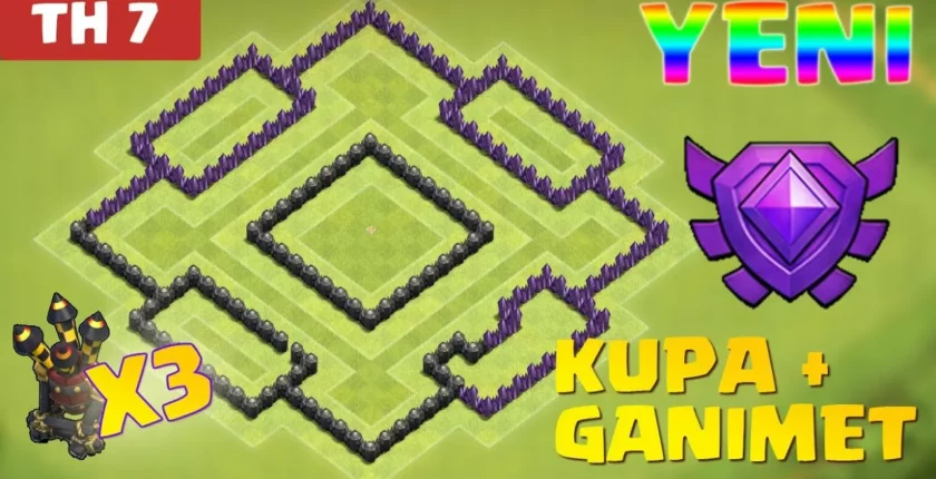 Clash of Clans 7. Seviye Köy Düzeni Klan Savaşlarında Güçlü Bir Başlangıç