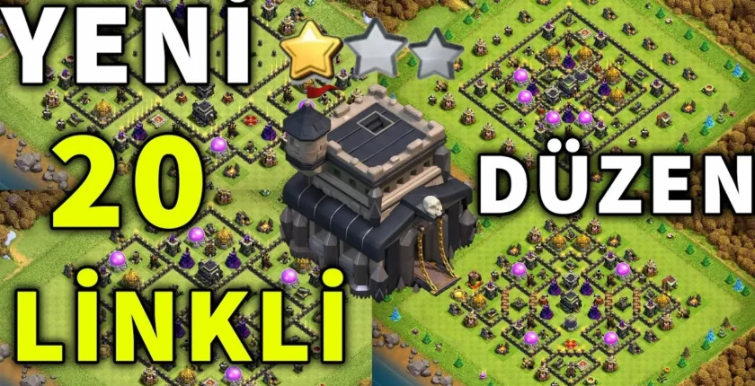Clash of Clans 9. Seviye Köy Düzeni Hem Savaş Hem Savunmada Denge Kurun