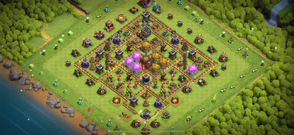 Clash Of Clans Belediye 10 Koy Duzeni Kaynak Korumasi Nedirinfo