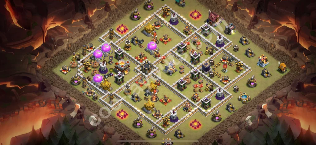 Clash Of Clans Belediye 11 Koy Duzeni 2025
