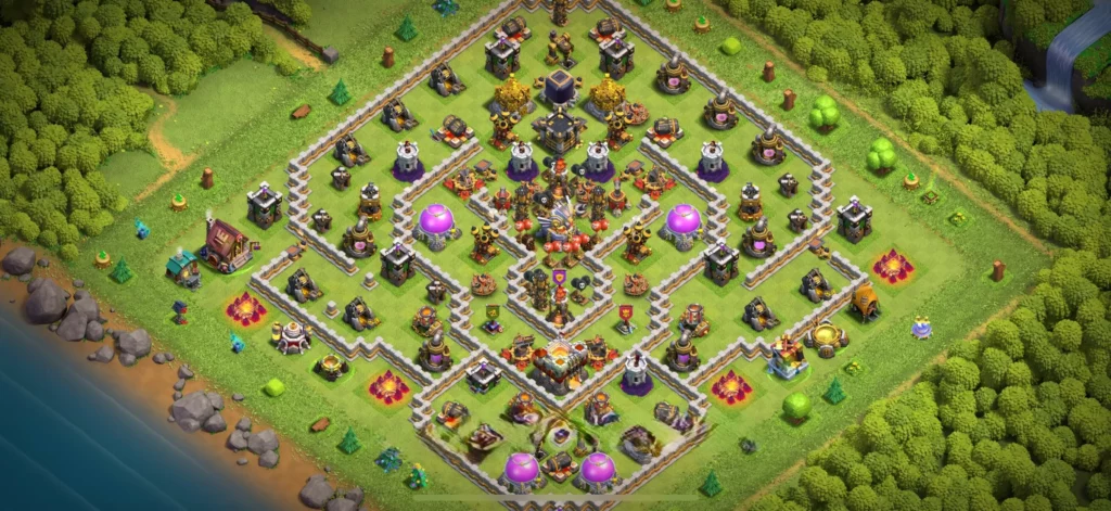 Clash Of Clans Belediye 11 Koy Duzeni Guncel