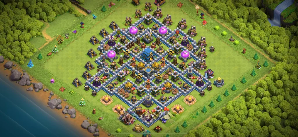 Clash Of Clans Belediye 12 Koy Duzeni 2025