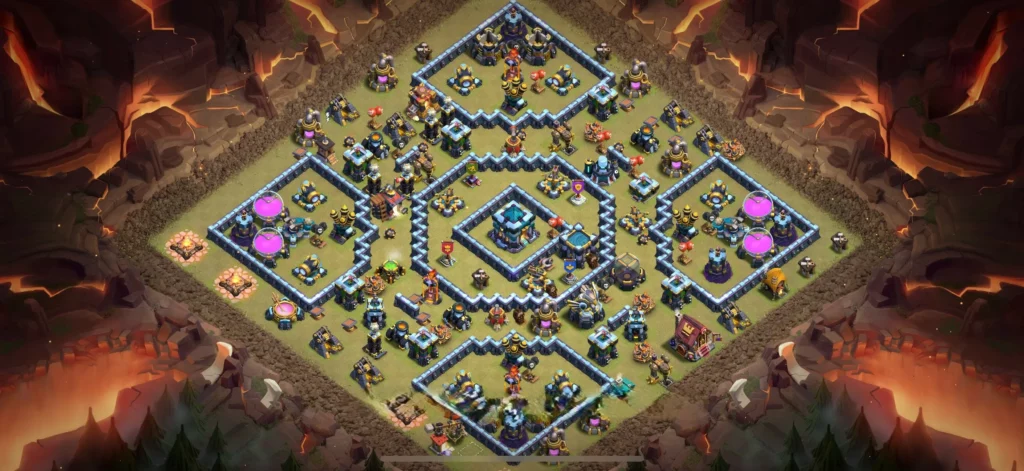 Clash Of Clans Belediye 13 Koy Duzeni 2025