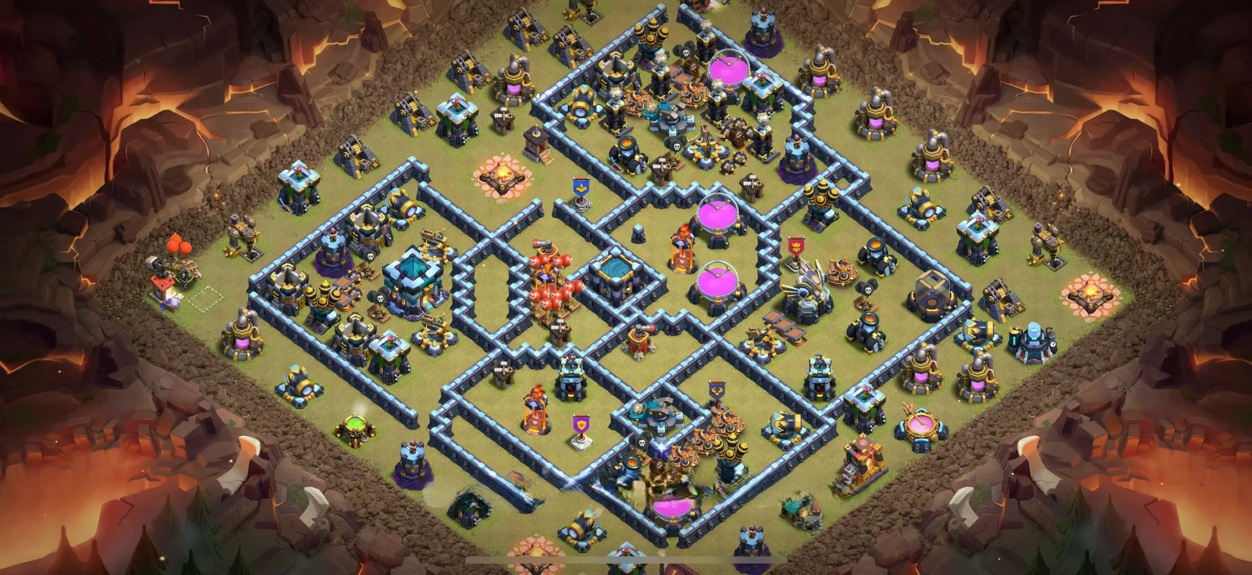 Clash Of Clans Belediye 13 Koy Duzeni
