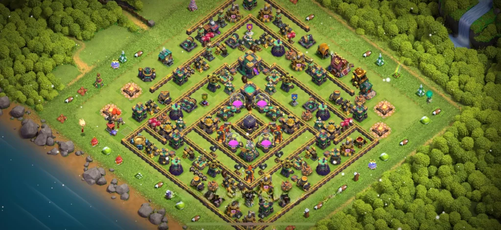 Clash Of Clans Belediye 14 Koy Duzeni Guncel