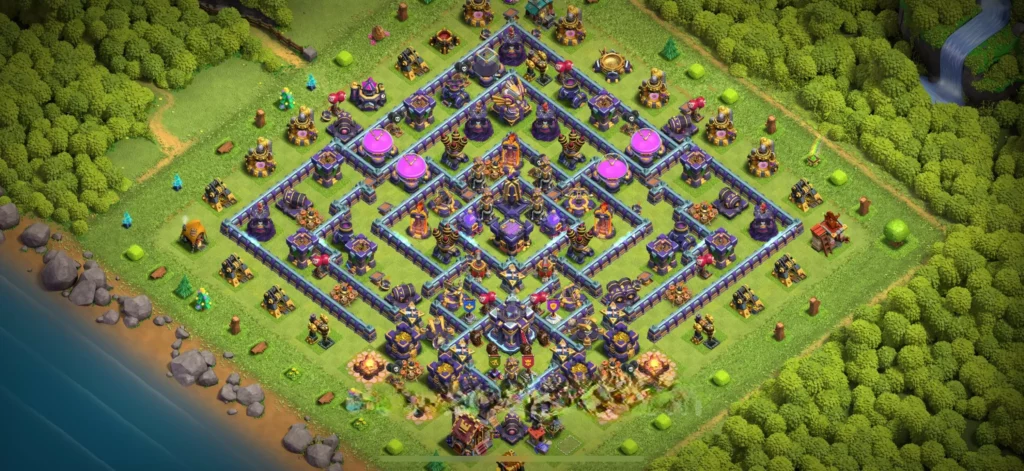 Clash Of Clans Belediye 15 Koy Duzeni 2