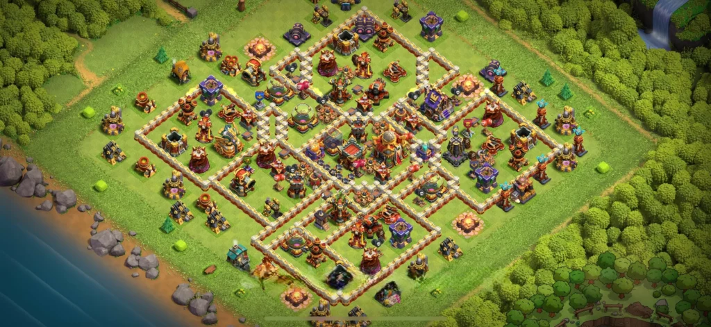Clash Of Clans Belediye 16 Koy Duzeni Guncel