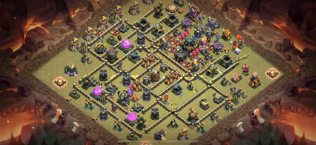 Clash Of Clans Belediye 17 Koy Duzeni
