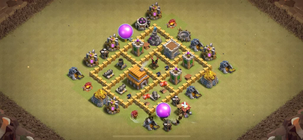 Clash Of Clans Belediye 5 Koy Duzeni