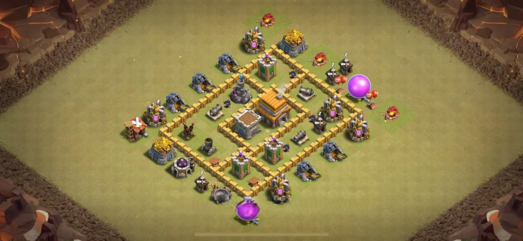 Clash Of Clans Belediye 5 Koy Duzeni 2025
