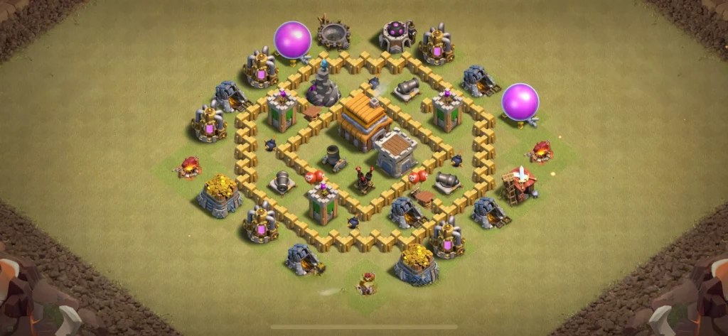 Clash Of Clans Belediye 5 Koy Duzeni 2025 Kopyalama Baglantili