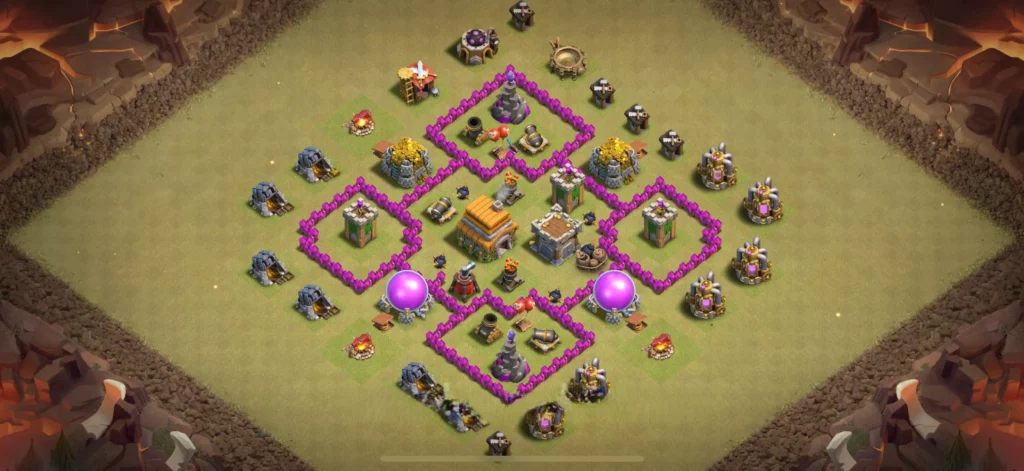Clash Of Clans Belediye 6 Koy Duzeni 2025