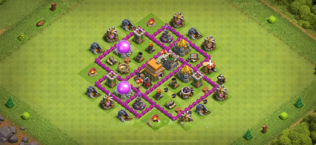 Clash Of Clans Belediye 6 Koy Duzeni Guncel