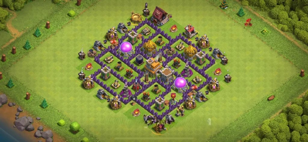 Clash Of Clans Belediye 7 Koy Duzeni 2025 Trol Duzen