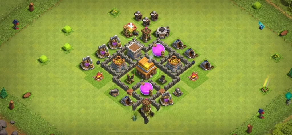 Clash Of Clans Belediye Belediye 4 Koy Duzeni 2025 Guncel