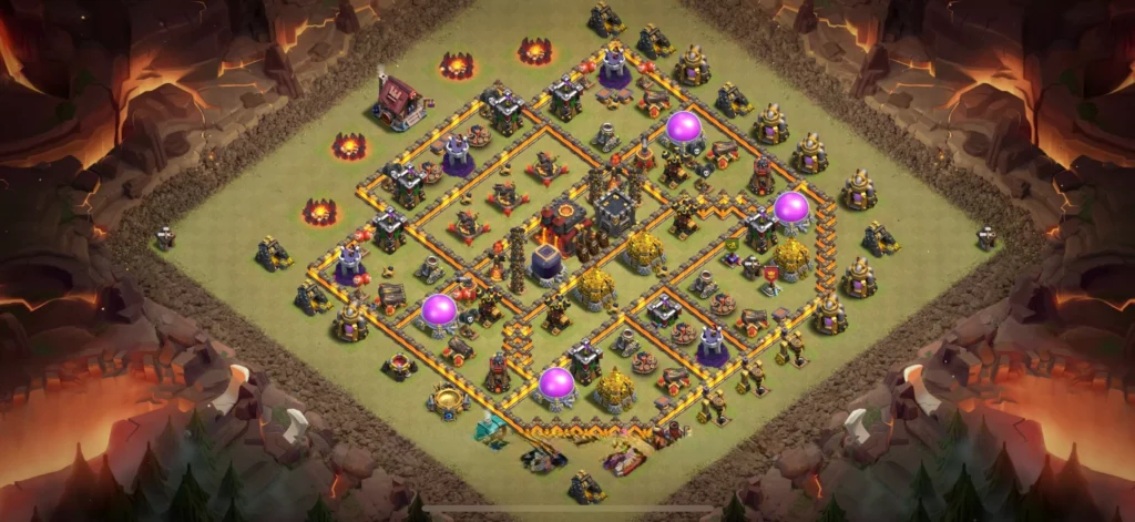 Clash Of Clans 10. Seviye Koy Duzeni Anti Dev Nedirinfo