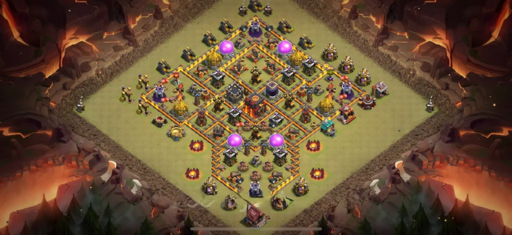 Clash Of Clans 10. Seviye Koy Duzeni Anti Ejder 2 Nedirinfo