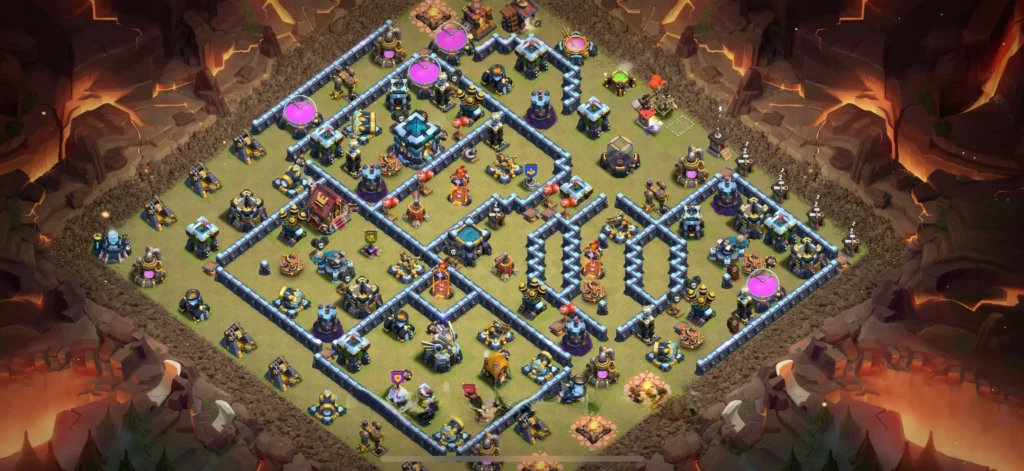 Clash Of Clans 12. Seviye Koy Duzeni 2025