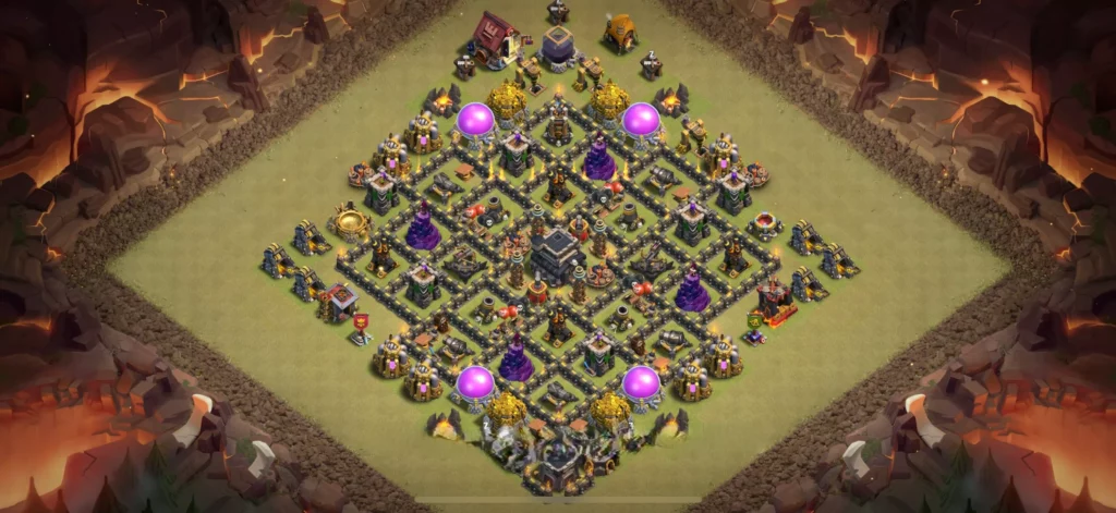 Clash Of Clans 9. Seviye Koy Duzeni Anti Ejder Nedirinfo