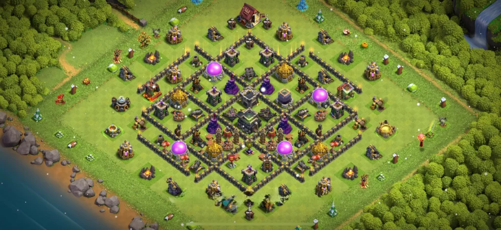 Clash Of Clans Belediye 9 Koy Duzeni Guncel Nedirinfo