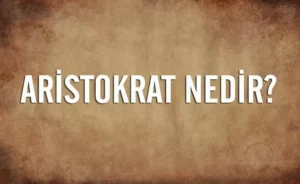 Aristokrat Ne Demek? Aristokratik Yapılanma Nedir? Aristokratik Güç Nedir?